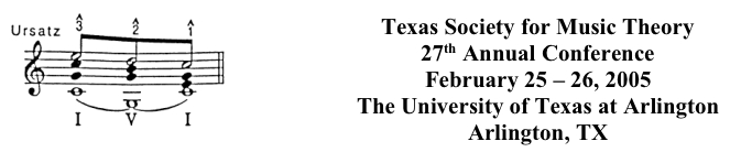 Texas Society for Music Theory